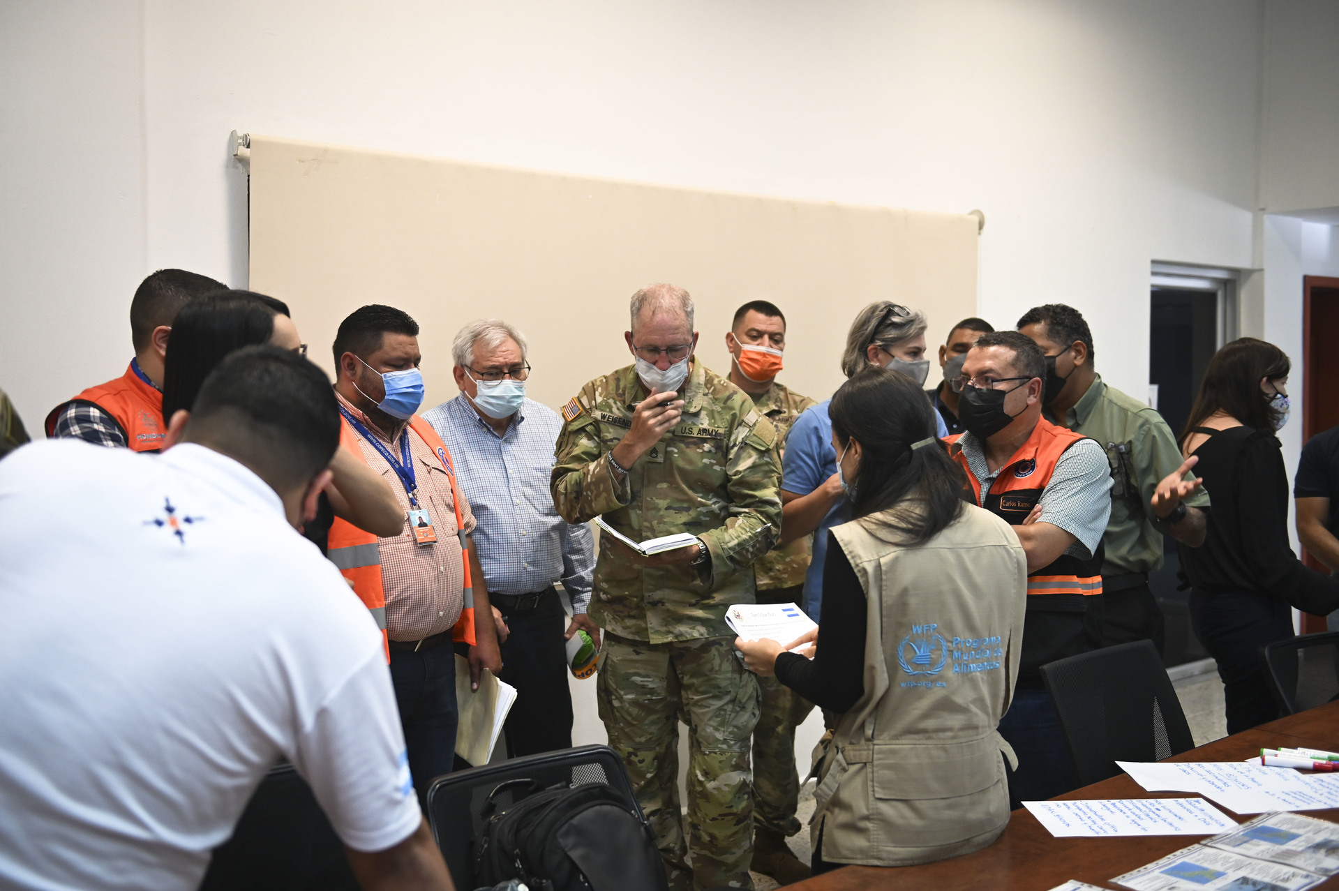 JTF-Bravo, Honduras, construindo confiança e preparando para desastres