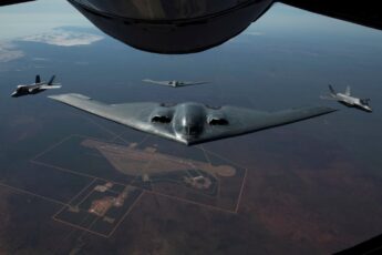 Bombarderos estratégicos B-2 en Australia