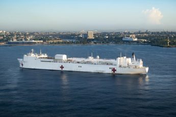 Navio hospital USNS Comfort da Marinha dos EUA será destacado na América Central e no Caribe