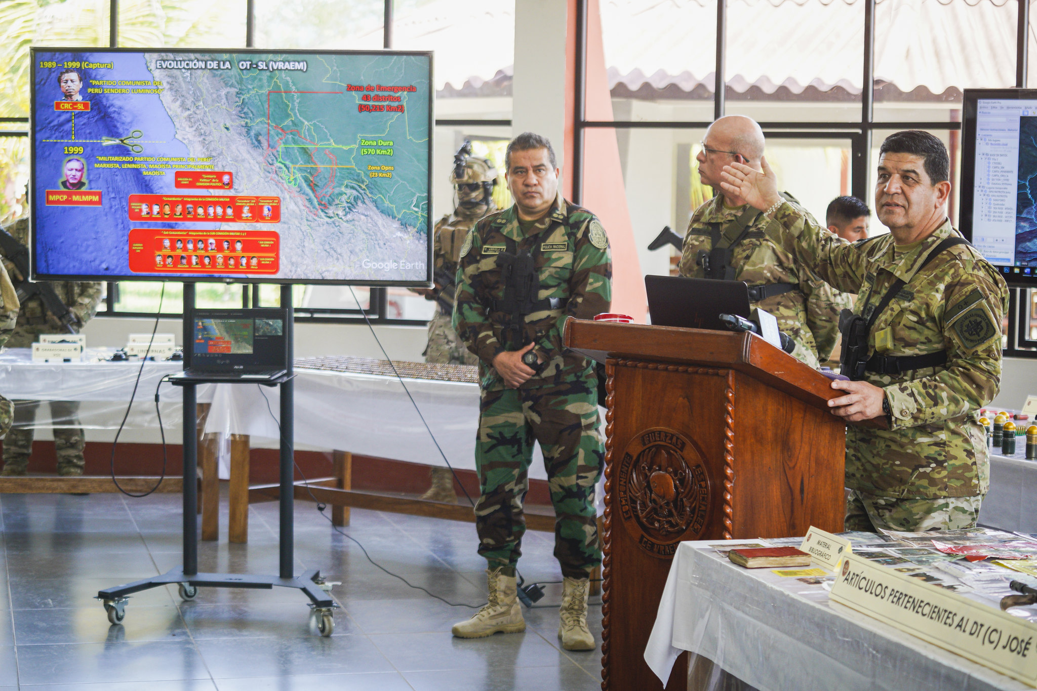 Peruvian Armed Forces Dismantle Shining Path Cell