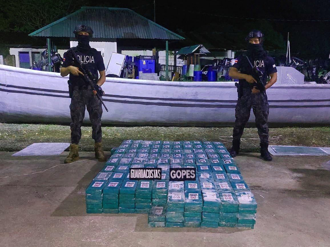 Costa Rica combate narcotráfico en el Pacífico