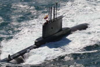 Submarino colombiano participa de treinamento multinacional em águas dos EUA