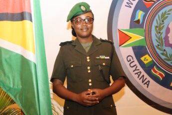 Uma mulher guerreira na Força de Defesa da Guiana