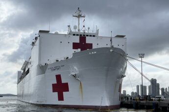 Hospital Ship USNS Comfort in Cartagena: Brothers Helping Brothers 