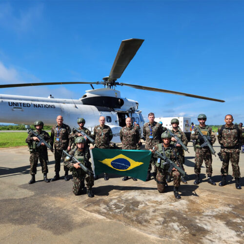 Brasil reassume comando de missão de paz da ONU no Congo