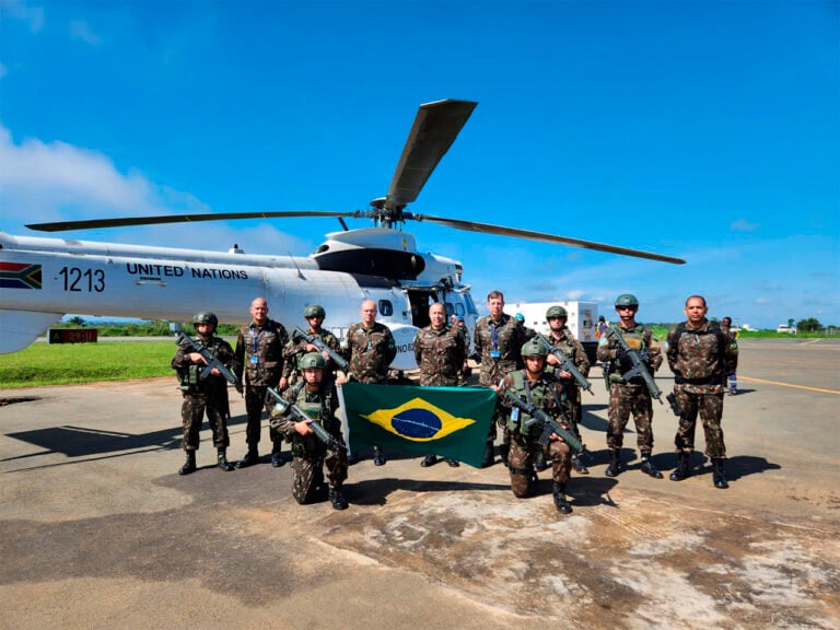 Brasil reassume comando de missão de paz da ONU no Congo