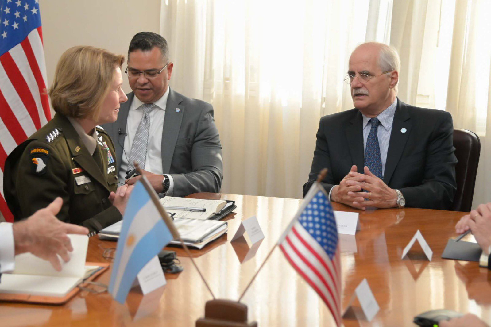 SOUTHCOM Commander, General Richardson, Visits Argentina, Chile