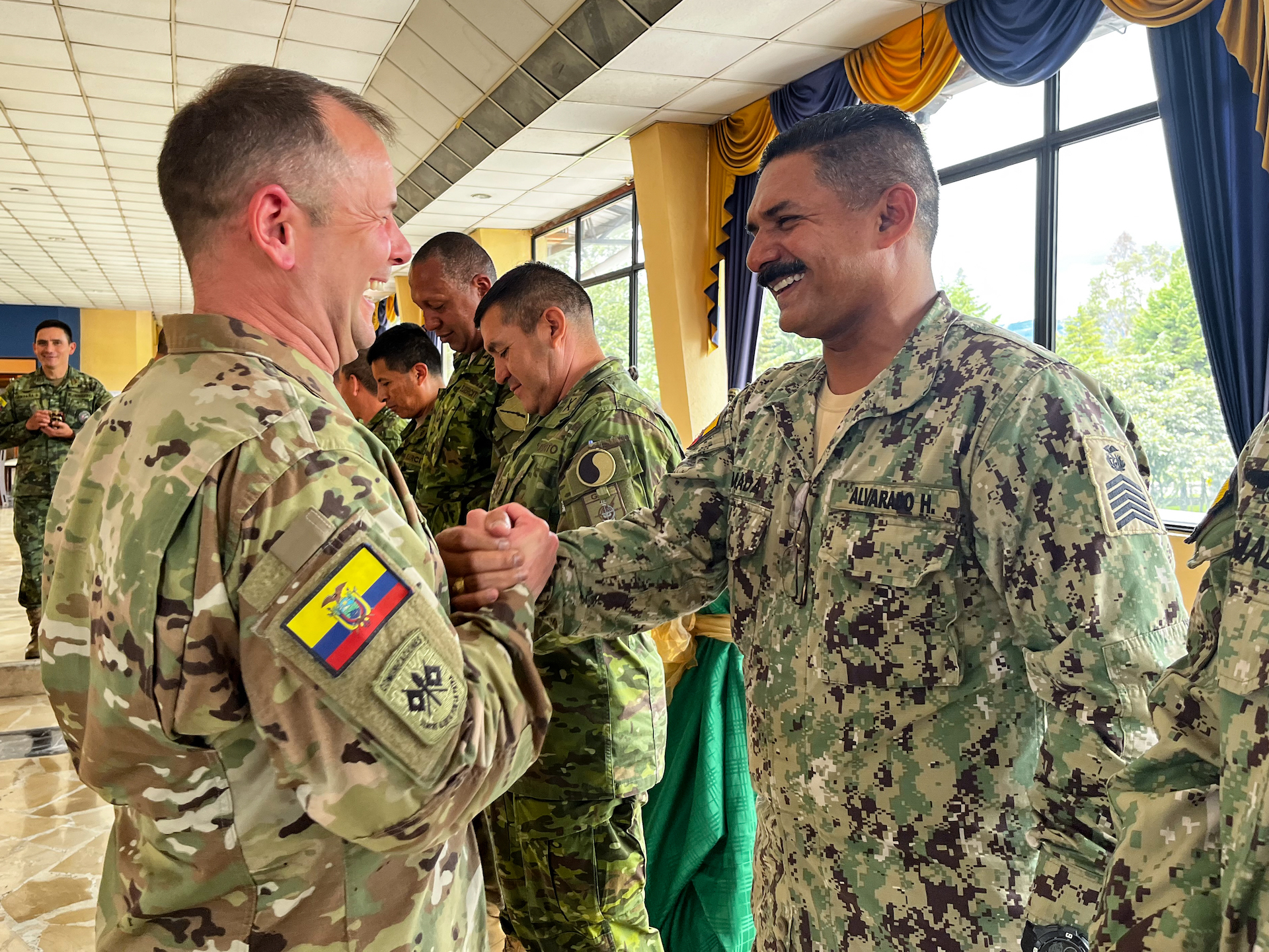 Kentucky National Guard Conducts Senior Enlisted Leader Seminar with Ecuadorian Military