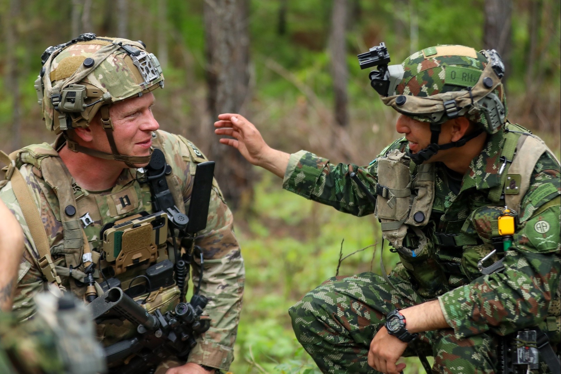 Ejércitos de EE. UU. y Colombia refuerzan colaboración con adiestramiento