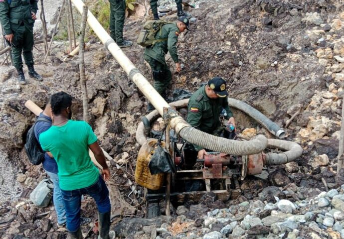 Colombia’s Fight Against Illegal Mining Thwarts Organized Armed Groups
