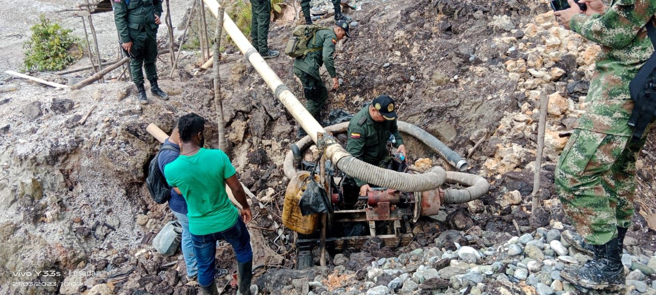 Colombia’s Fight Against Illegal Mining Thwarts Organized Armed Groups