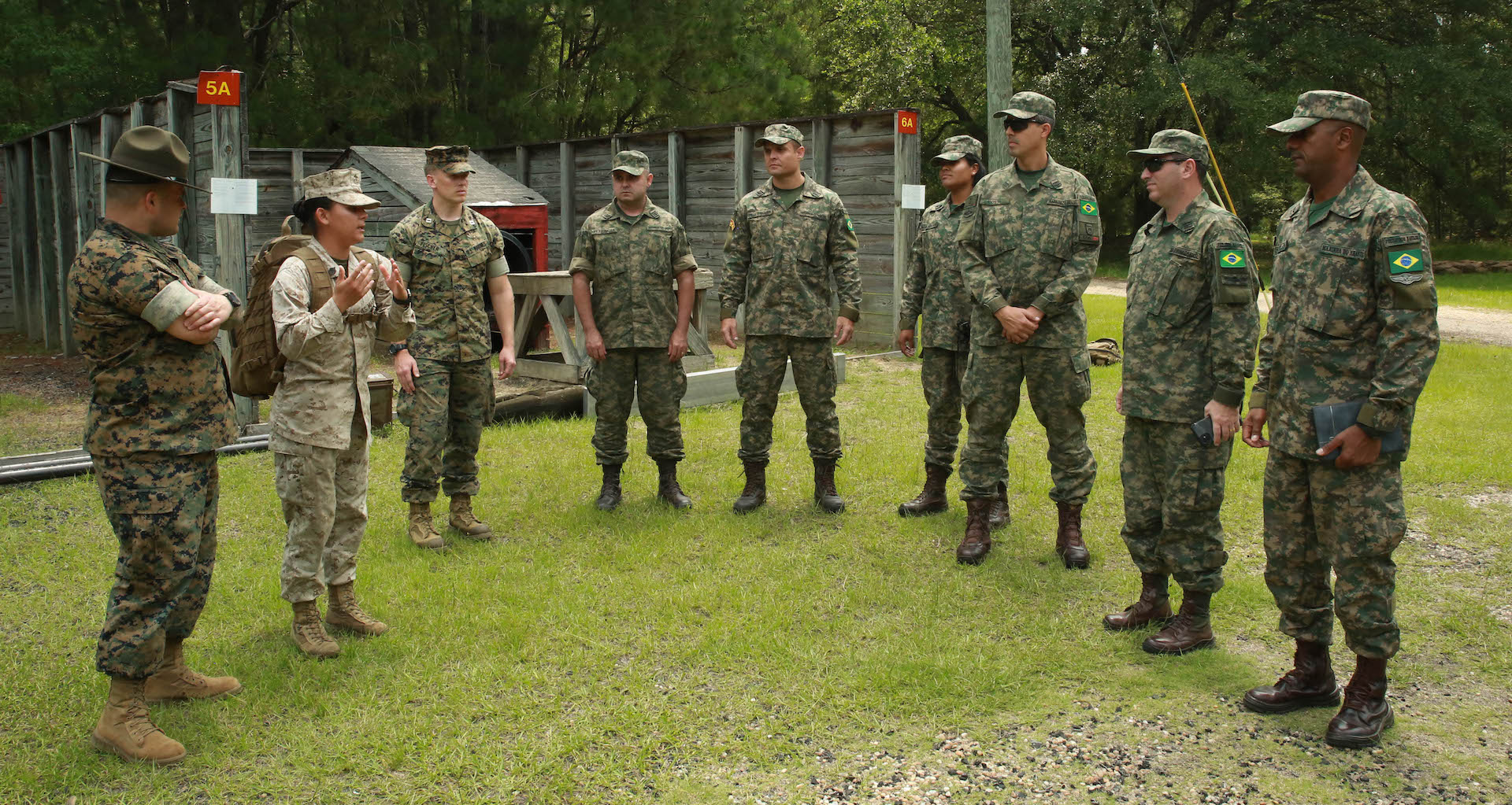 US and Brazilian Marines Share Best Practices on Training Female Recruits