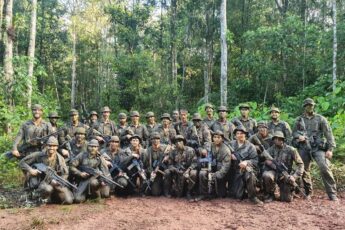 US Marines Take Part in Suriname Jungle Training