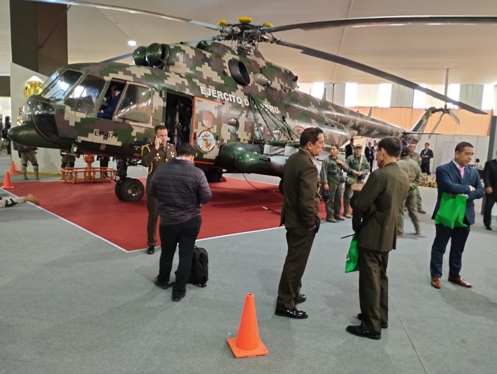Peru Exhibits State-of-the-Art Defense and Disaster Prevention Technology