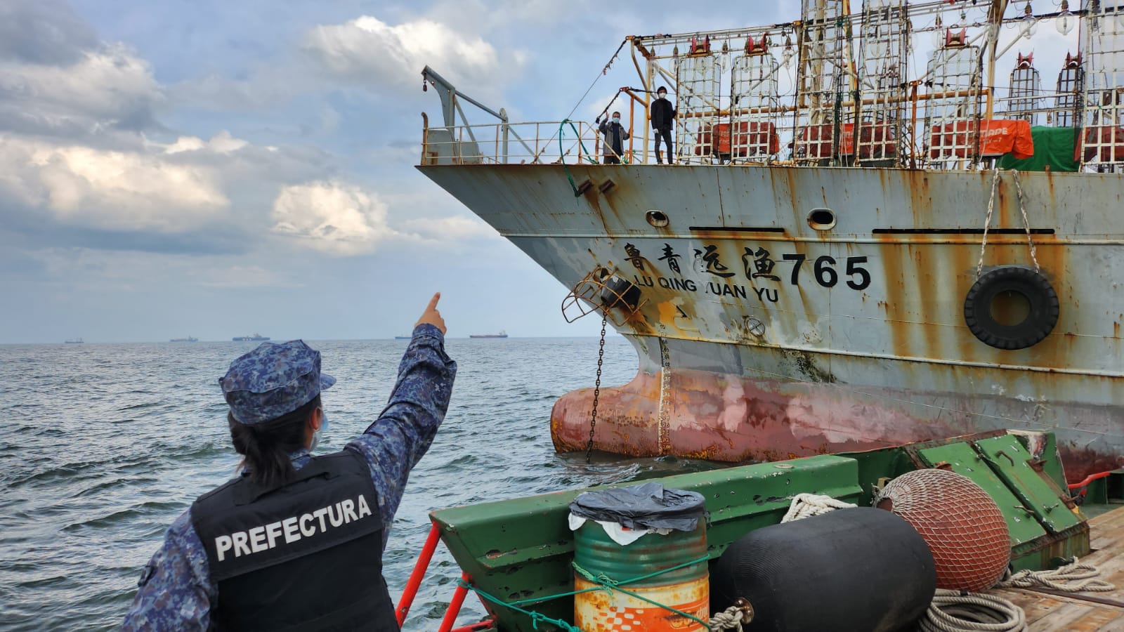 Uruguay: mensaje de socorro evidencia trabajo forzoso en la flota pesquera china
