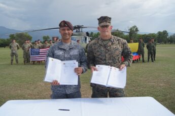 Forças de Operações Especiais da Colômbia e SOCSOUTH assinam acordo histórico