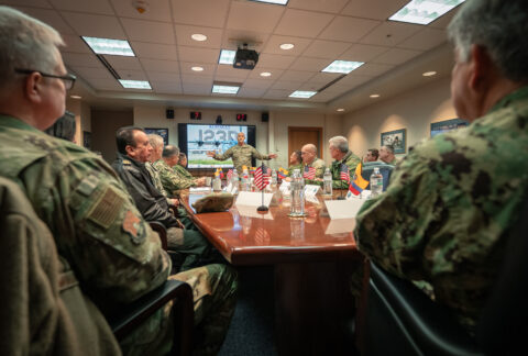 Ecuadorian Military Leaders Visit Kentucky National Guard