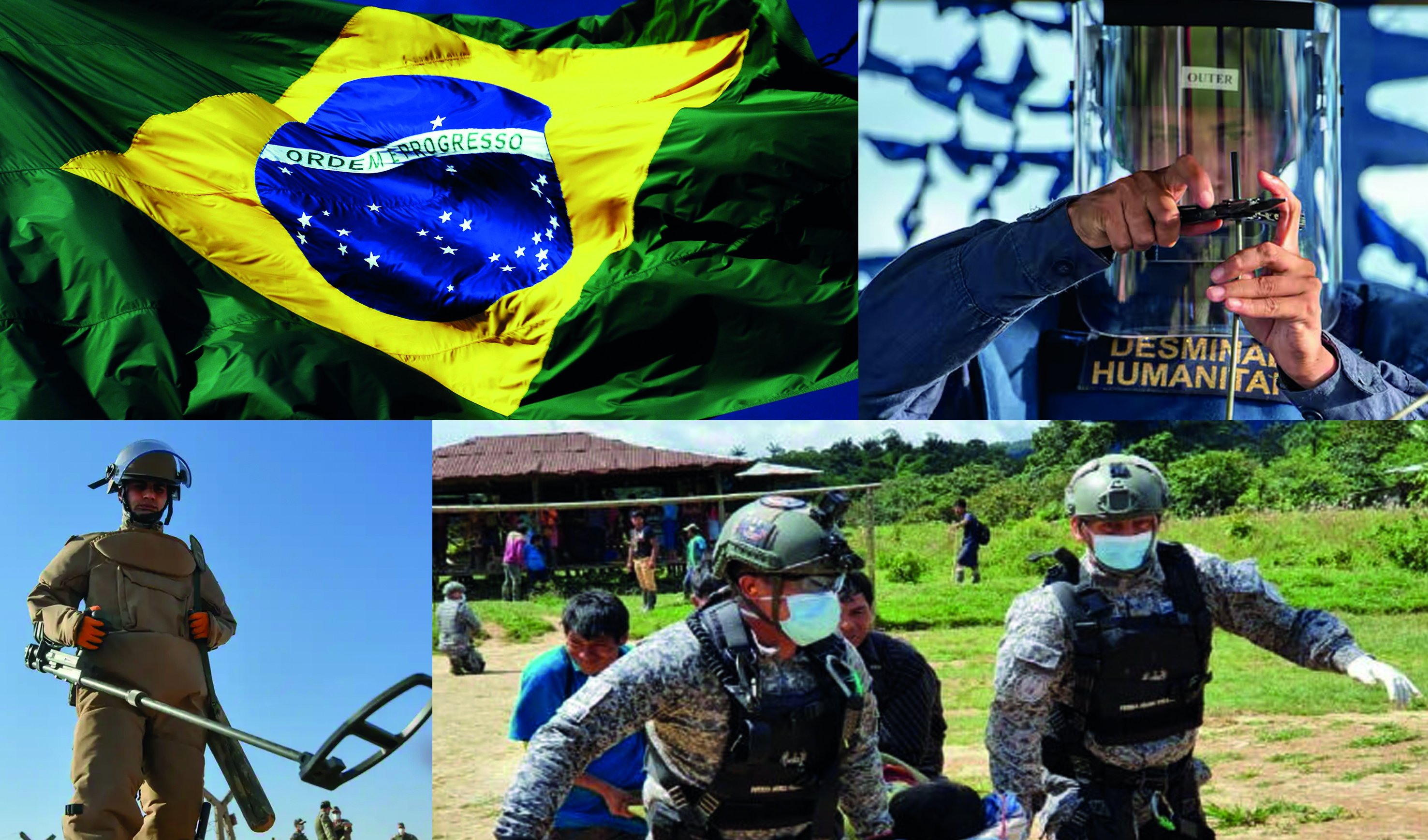 Participación de Brasil en la cooperación internacional en la lucha contra las minas