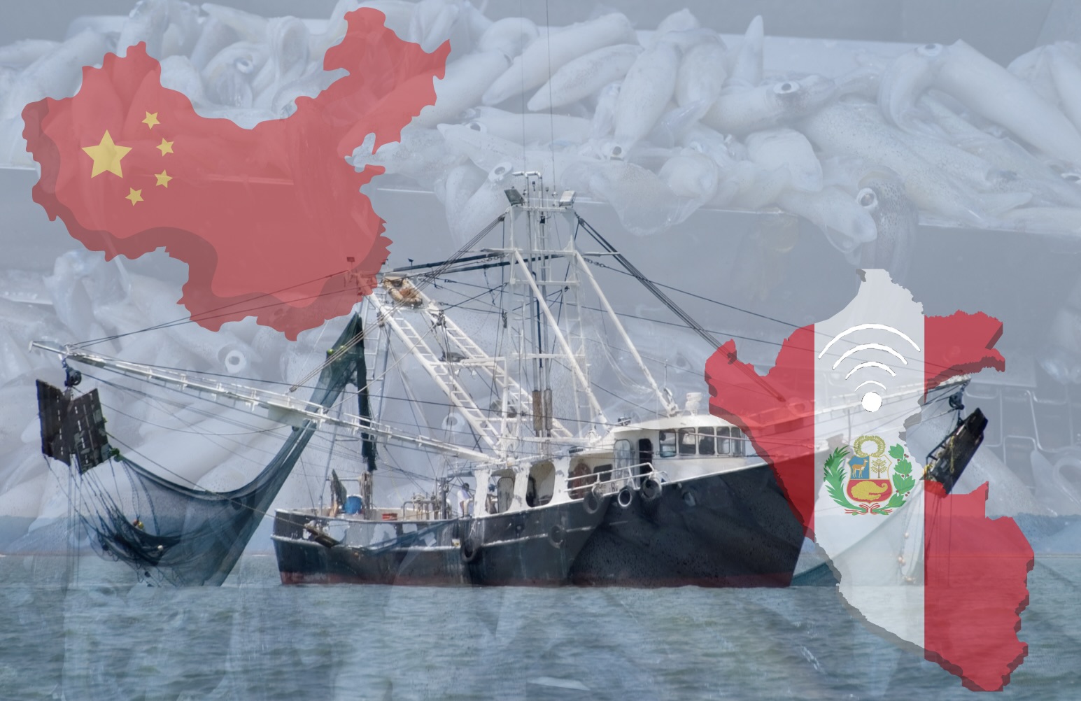 Frota chinesa desafia normas portuárias do Peru