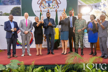 Perry Center Honors University of Guyana with Excellence in Security and Defense Education Award