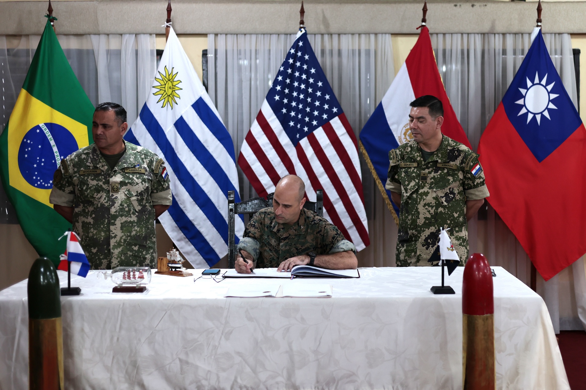 Paraguayan Navy Marines Hosts US Counterparts to Plan Future Training, Build Security Cooperation