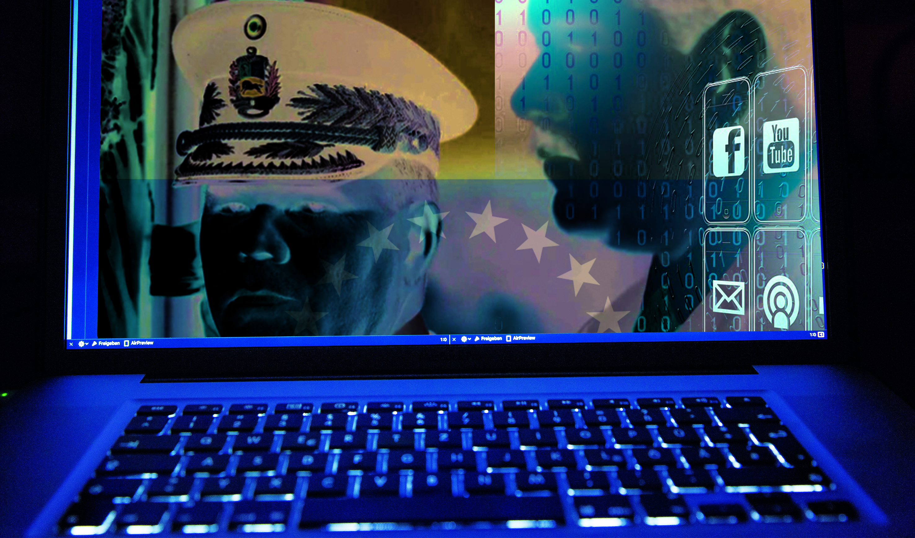Oficialismo usa redes militares para campanha de Maduro
