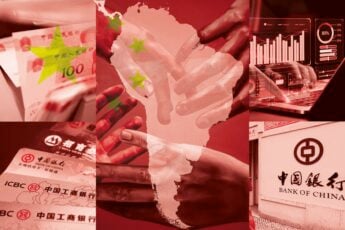 Penetração da China no sistema financeiro latino-americano