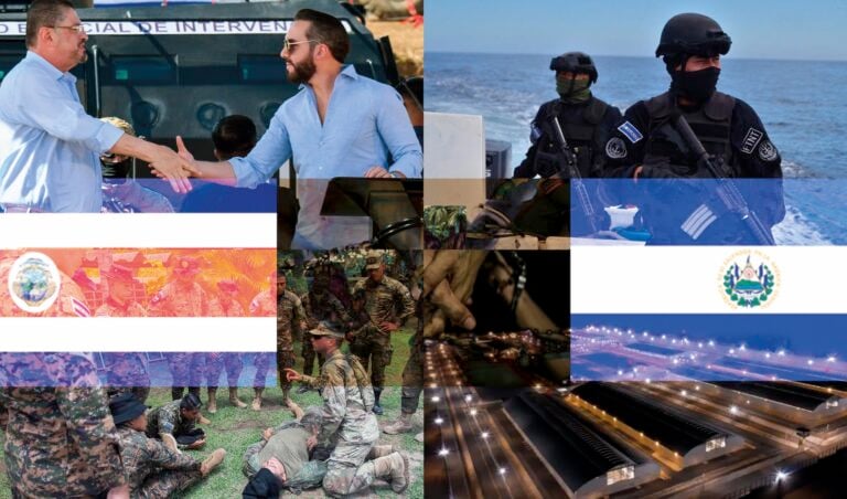 Costa Rica e El Salvador criam nova era de segurança regional
