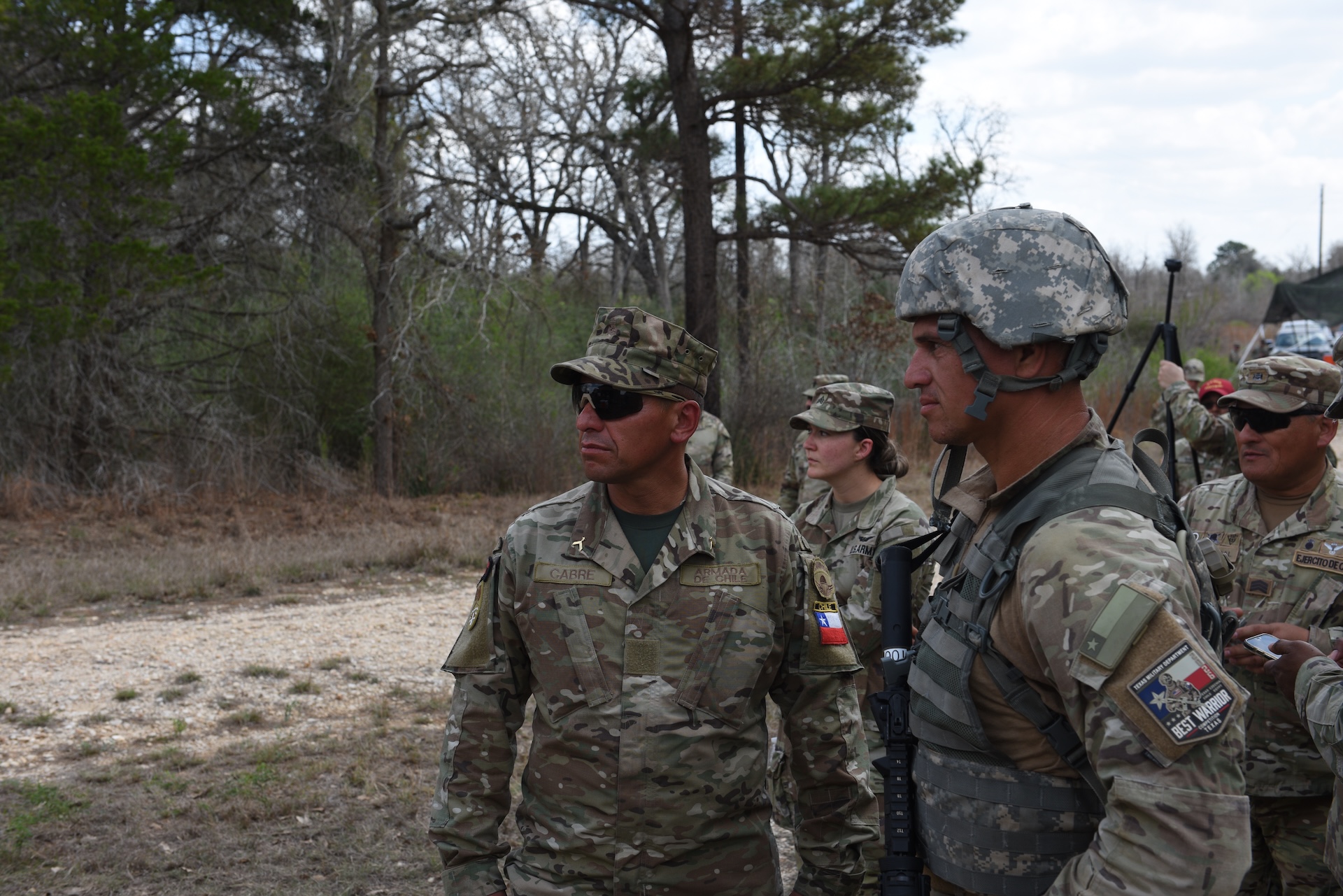 Chilean Forces Showcase Skill and Partnership at Texas Best Warrior Competition