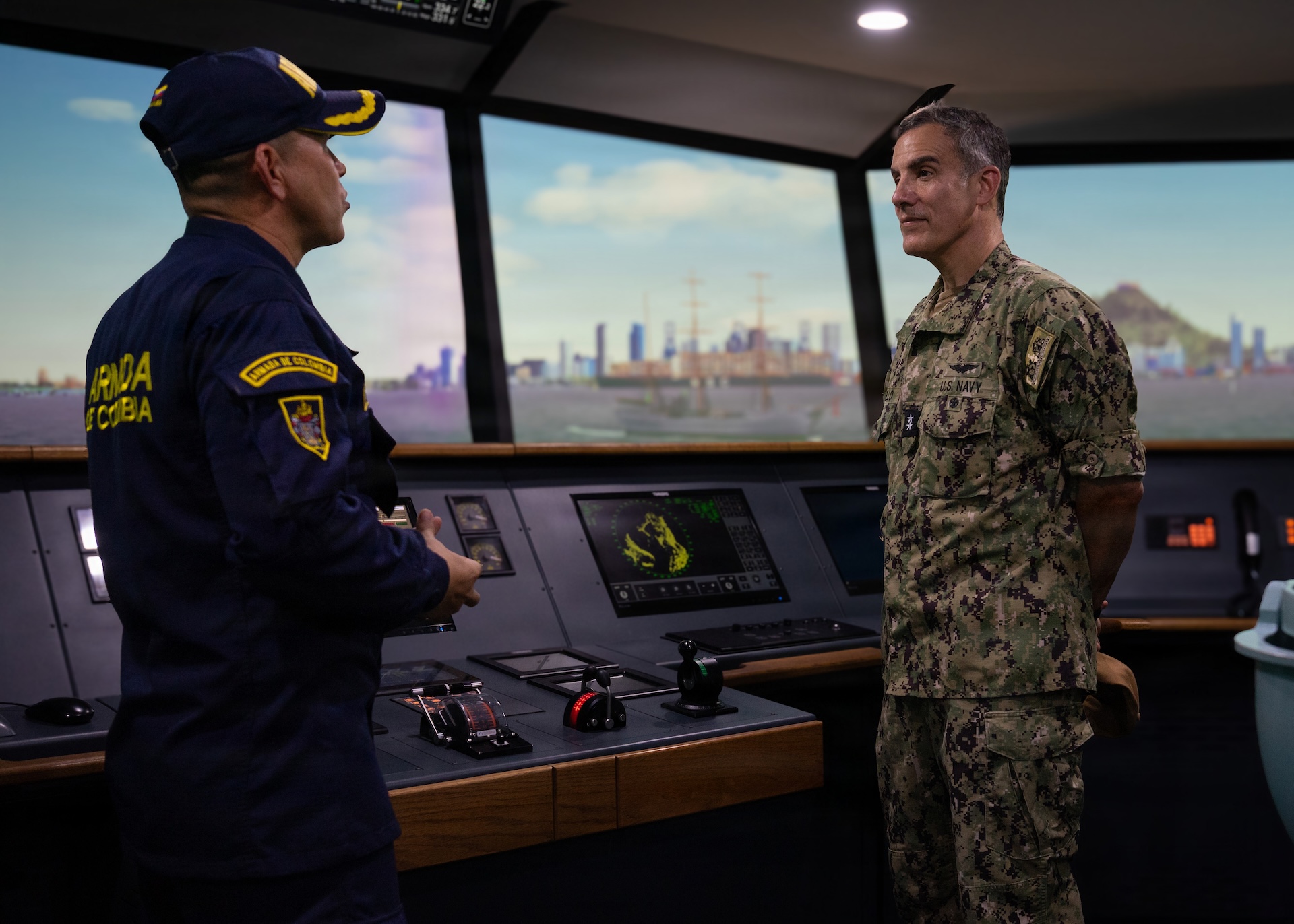 Colombian and US Navies Reinforce Partnership During Maritime Staff Talks
