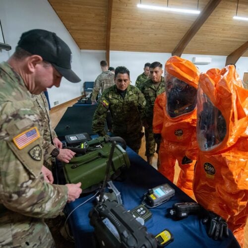 Ecuador, Kentucky Guard Share Disaster Response Tactics