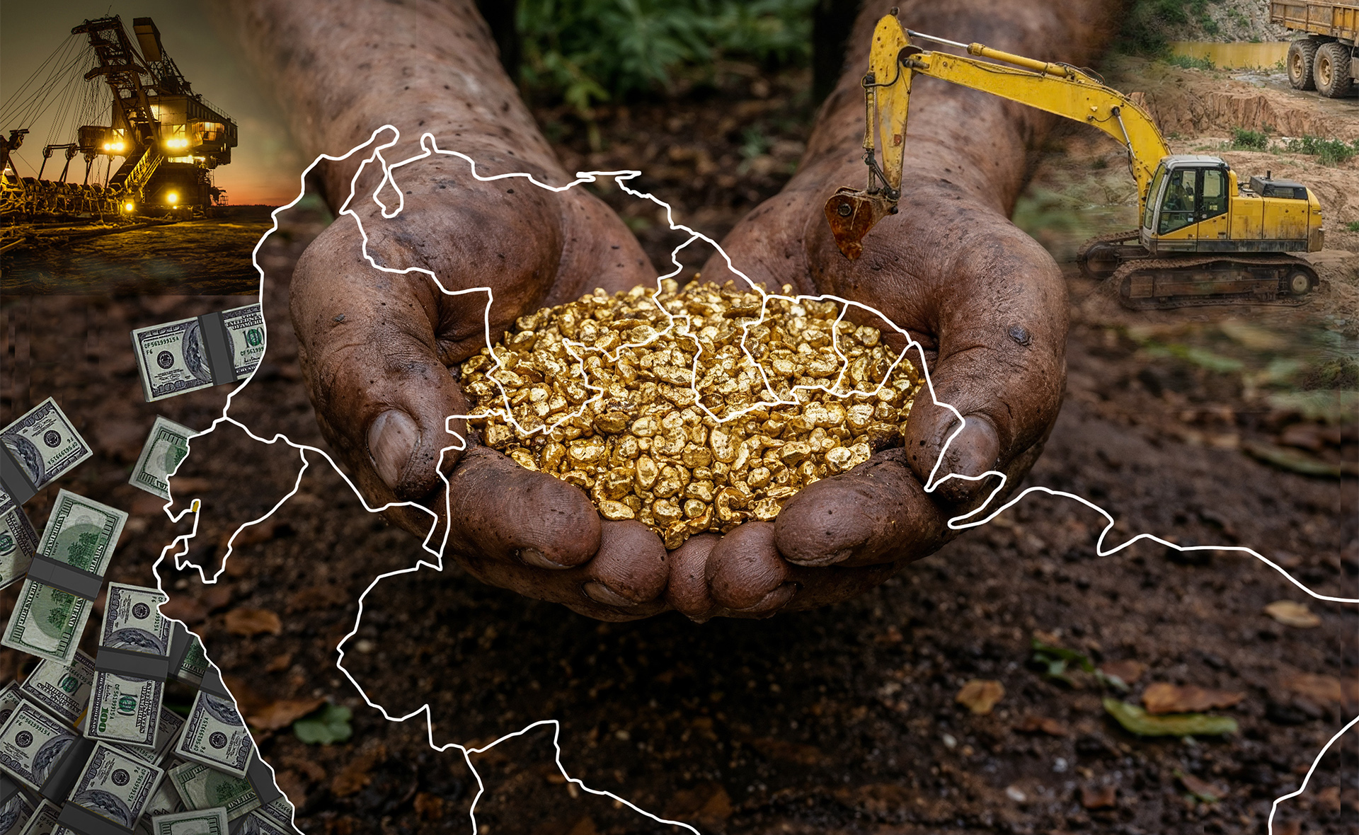 Gold from the Amazon: How Illegal Mining Fuels and Expands Organized Crime in the Guiana Shield Gold from the Amazon: How Illegal Mining Fuels and Expands Organized Crime in the Guiana Shield