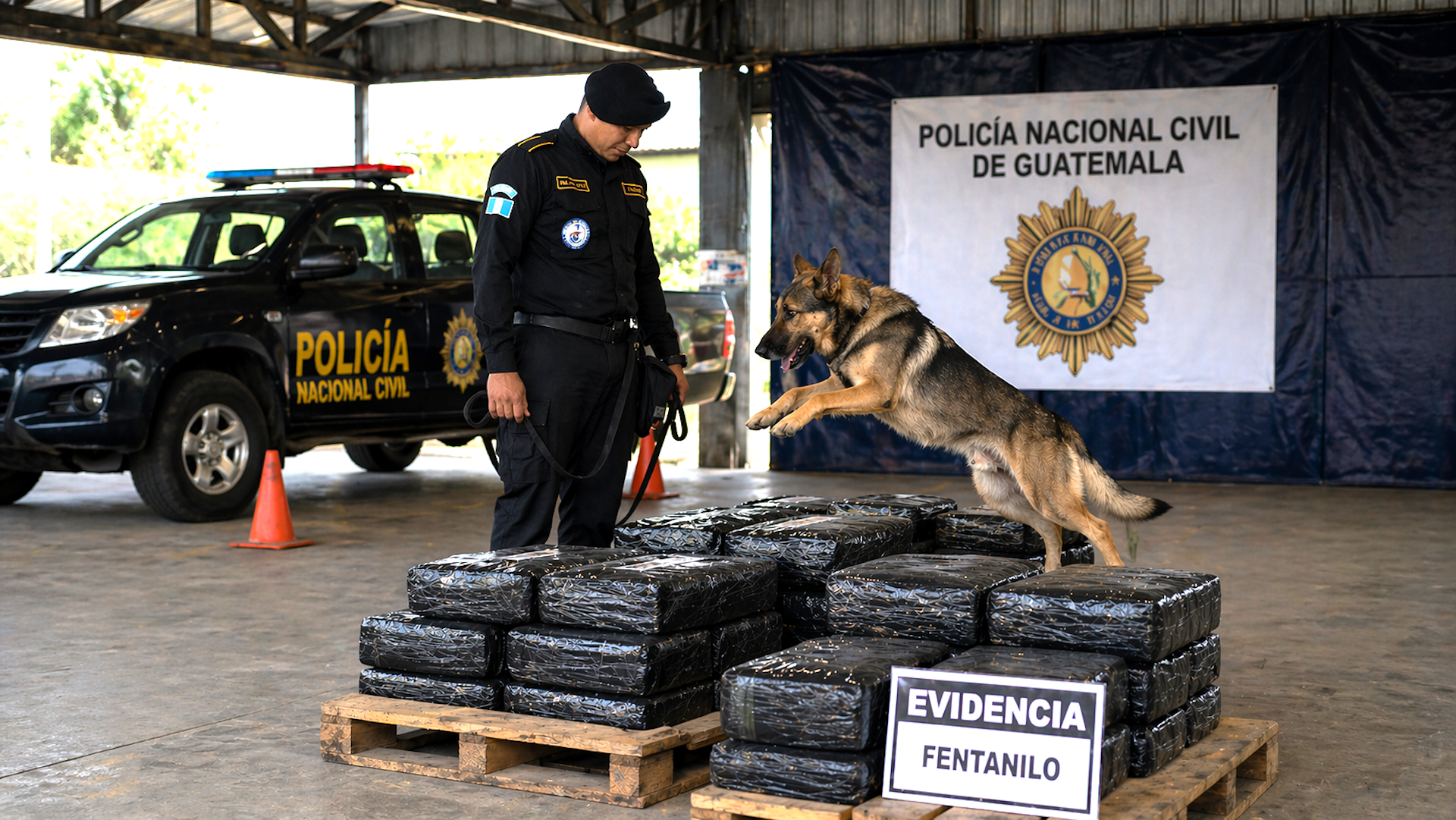 Guatemala Strengthens Fentanyl Detection Through K-9 Capabilities