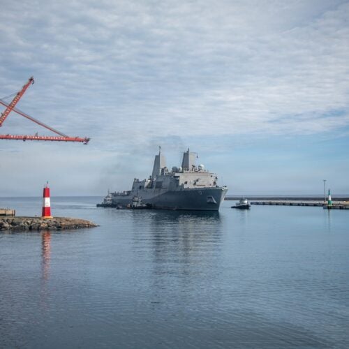 USS San Antonio Supports Sustained Humanitarian Operations in Venezuela