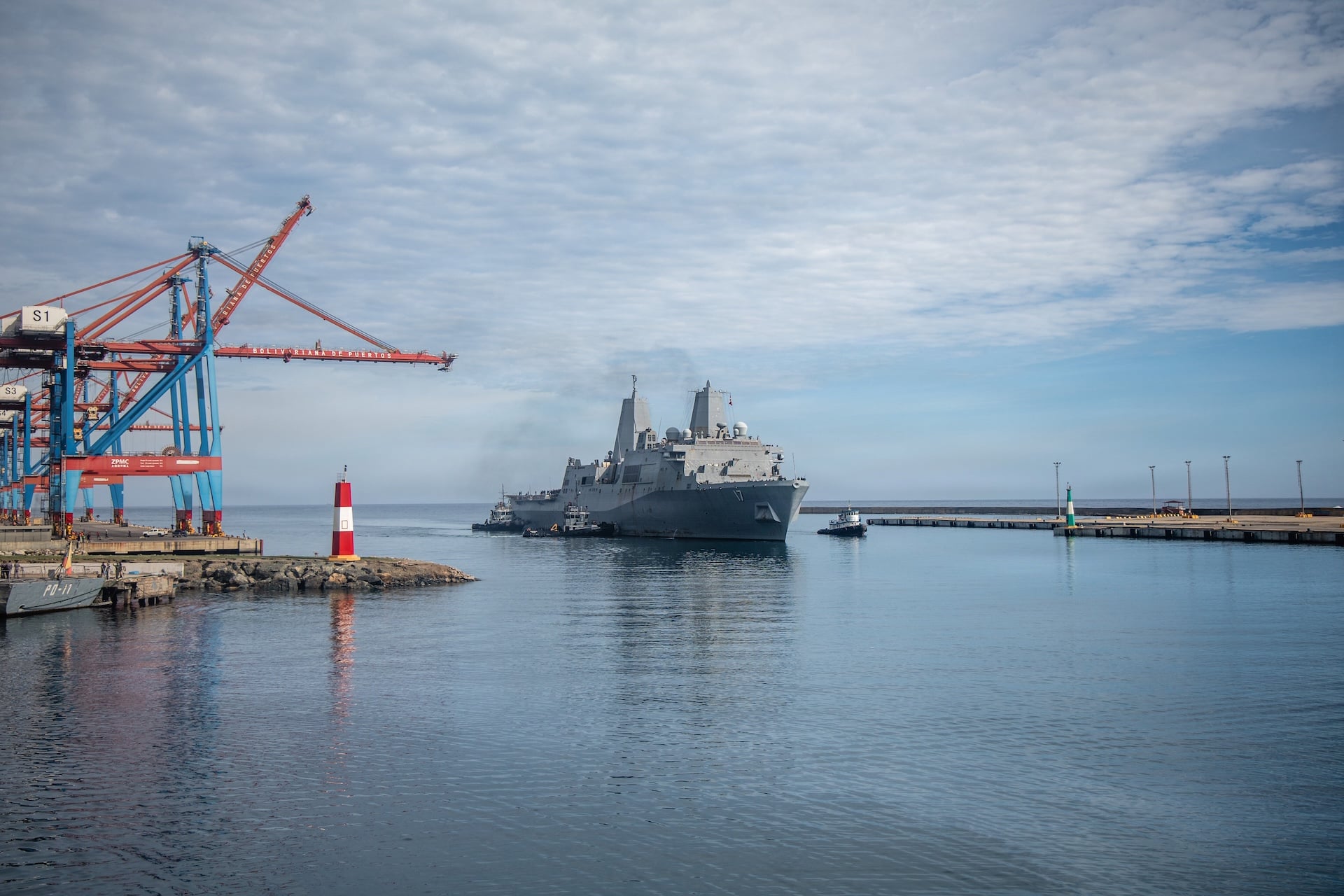 USS San Antonio Supports Sustained Humanitarian Operations in Venezuela