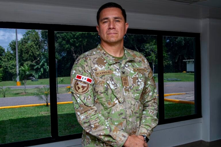 Coronel Rodríguez del Ejército de Perú: Necesitamos pensar de forma multinacional