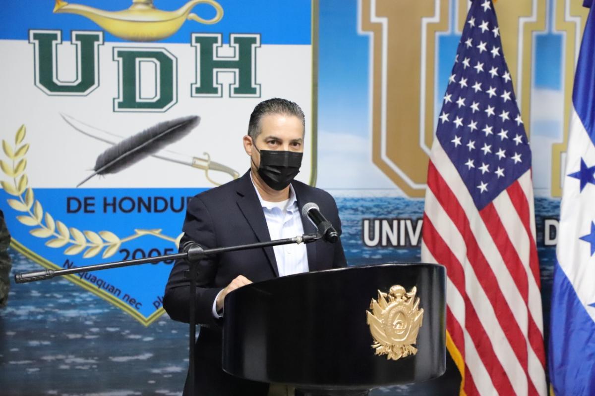 “Human rights, together with democracy, sovereignty, and respect for the rule of law, are fundamental pillars of security for our respective countries and the region,” José Rodríguez, Human Rights Initiative coordinator for SOUTHCOM’s Human Rights Office, said at the opening ceremony for the Honduran Human Rights Initiative workshop, which took place in Tegucigalpa, July 27-29, 2021. (Photo: Honduran Joint Chiefs of Staff)