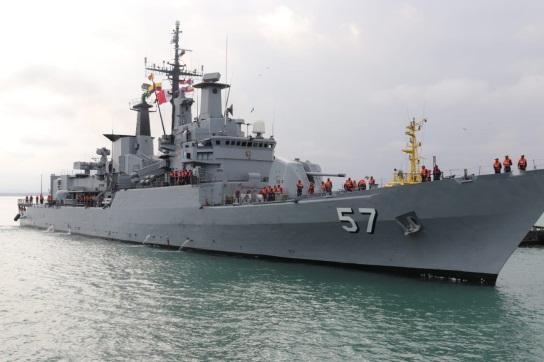 El 2 de noviembre arribó al puerto de Manta, Ecuador, el BAP Bolognesi de la Marina de Guerra del Perú, para participar en el Ejercicio Multinacional Unitas LXI Ecuador 2020. (Foto: Marina de Guerra del Perú)