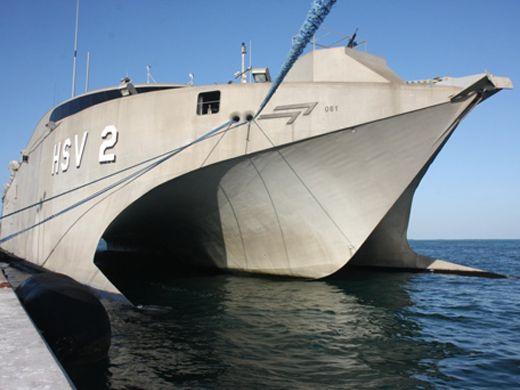  KEY WEST, U.S.A. – In the coming days, the HSV 2 Swift will depart on its final military mission. Vessels such as the HSV 2 Swift will be replaced by new Joint High-Speed Vessels (JHSV) commissioned by the U.S. Navy. (Sandra Marina/Diálogo)