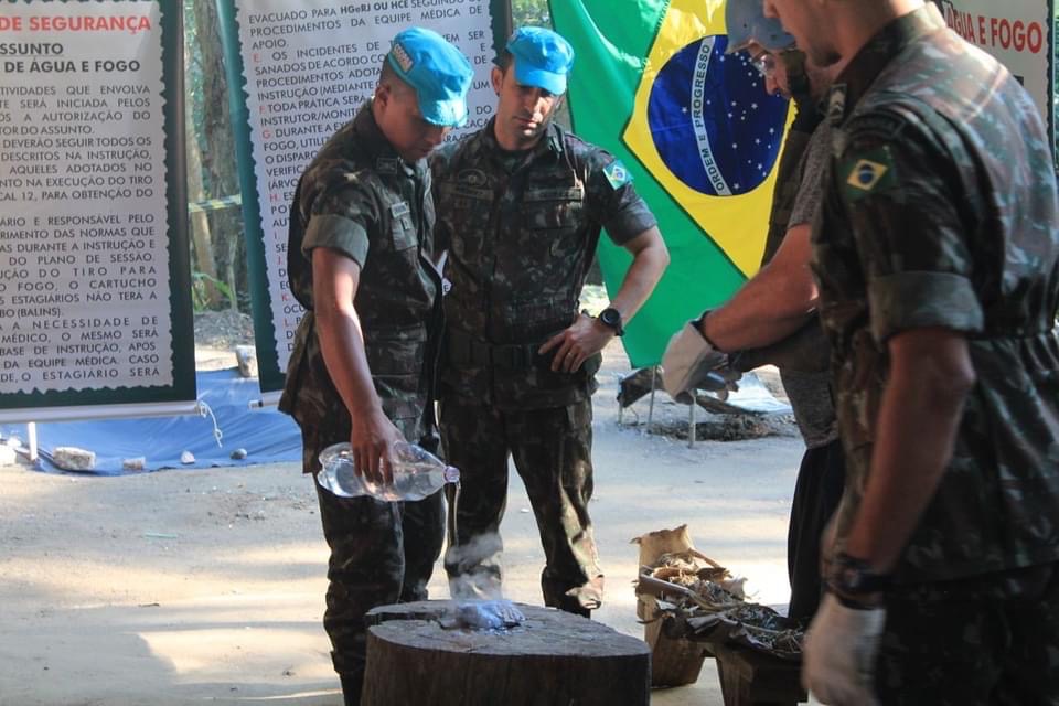 A realização do EPJAIAC 2022 somente foi possível em virtude do imprescindível apoio de diversas organizações militares da Guarnição da Vila Militar do Rio de Janeiro. (Foto: CCOPAB)