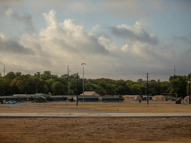 Área de entrenamiento del cuartel general de la Fuerza Multinacional Sur (MNFS), en la Base Conjunta San Antonio-Fort Sam Houston, Texas.  (Foto: Relaciones Públicas del Ejército Sur de los EE. UU.)