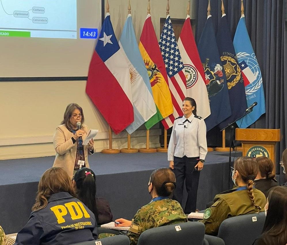 Paraguayan Vice Minister of Defense Dr. Gladys Pecci also took part in the seminar. (Photo: WPS)