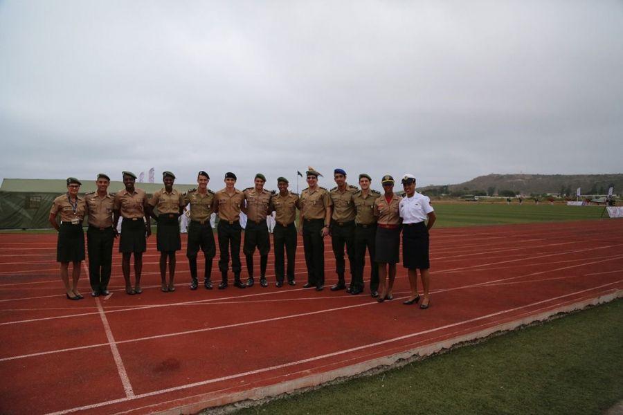 The Brazilian Armed Forces Military Pentathlon Team at the 64th World Championships, held July 29th–August 6th, in Salinas, Ecuador. (Photo: Brazilian Armed Forces Military Pentathlon Team)
