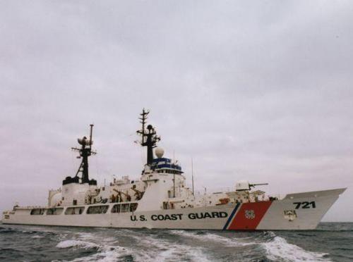 El buque Gallatin, de la Guardia Costera de los EE.UU., participó en Operación Martillo. El navío es el más grande que la Guardia Costera tiene en patrullaje en el Mar Caribe. (Cortesía de la Guardia Costera de los Estados Unidos)