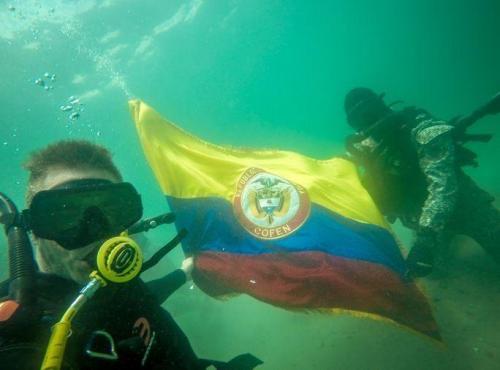 La Fuerza Naval rinde homenaje a los Infantes de Marina, y a los héroes caídos en acción. (Foto: Armada Nacional de Colombia)